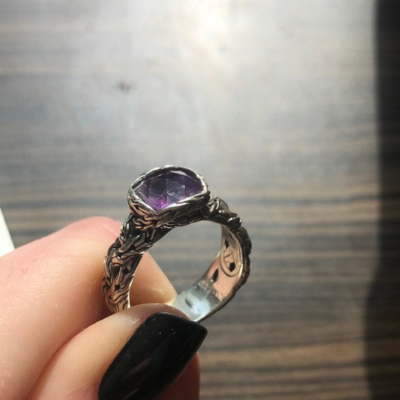 John Hardy Amethyst Ring - Picture 4 of 6
